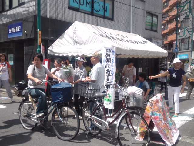 三軒茶屋の朝顔・ほおずき市